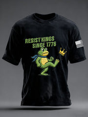 Men's Resist Kings Since 1776 Short-sleeved T-shirt