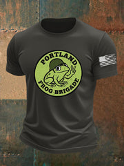Men's Portland Frog Brigade Printed T-shirt