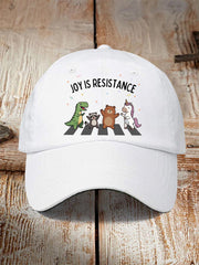 Unisex Joy Is Resistance Anti Fascism Hat