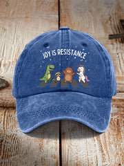 Unisex Joy Is Resistance Anti Fascism Hat