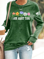 Women's I Am Aunt Tifa Sweatshirt