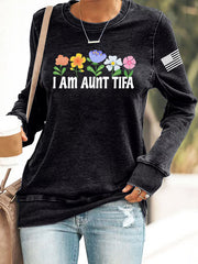 Women's I Am Aunt Tifa Sweatshirt