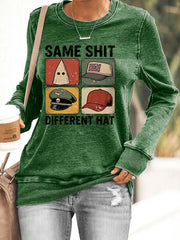 Women's Funny Protest Graphic Sweatshirt