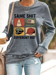 Women's Funny Protest Graphic Sweatshirt