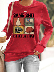 Women's Funny Protest Graphic Sweatshirt