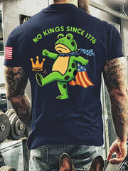 Men's Resist Portland Frog NO KINGS SINCE 1776 T-shirt