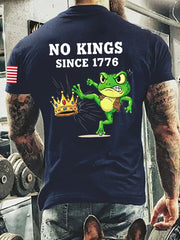 Men's Resist Portland Frog NO KINGS SINCE 1776 T-shirt