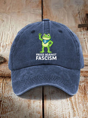 Unisex Resist Frogs Against Fascism Hat