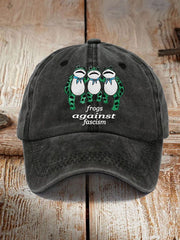 Unisex Resist Frogs Against Fascism Hat