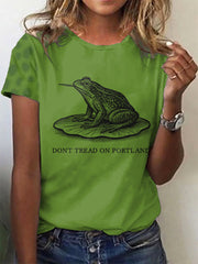 Women's Don't Tread On Portland short-sleeved T-shirt