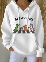 Women's Joy Is Resistance Anti ICE Hoodie