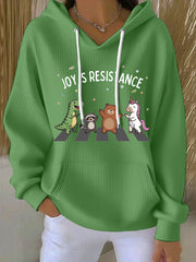 Women's Joy Is Resistance Anti ICE Hoodie