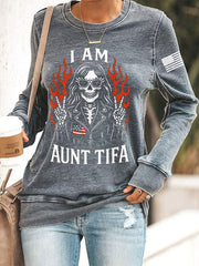 Women's I Am Aunt Tifa Sweatshirt