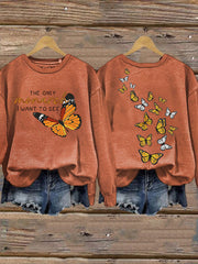 Women's The Only Monarchy I Want To See Printed Casual Sweatshirt