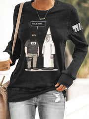 Women's Funny Abolish ICE Sweatshirt