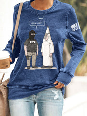 Women's Funny Abolish ICE Sweatshirt