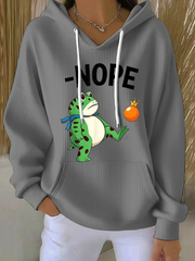 Women's NOPE Printed Hoodie