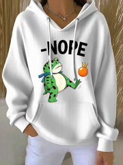 Women's NOPE Printed Hoodie