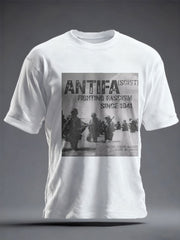 Unisex 8647 FDT Antifa Printed T-shirt