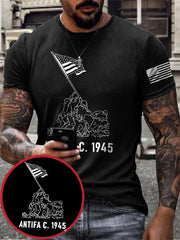 Men's 8647 FDT Antifa Printed T-shirt