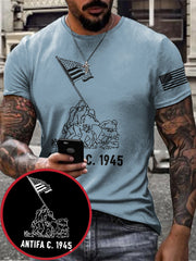 Men's 8647 FDT Antifa Printed T-shirt