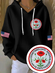 Women's 8647 FDT Printed Hoodie