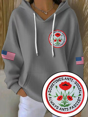 Women's 8647 FDT Printed Hoodie