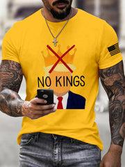 Men's No Kings Print T-Shirt