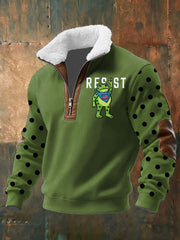 Men's Portland Frog Resist Baggy Zip-up Hoodie