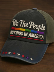 Unisex We The People No Kings In America Hat