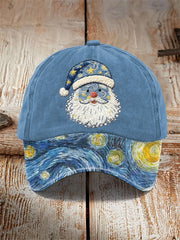 Santa Claus Printed Casual Unisex Hat