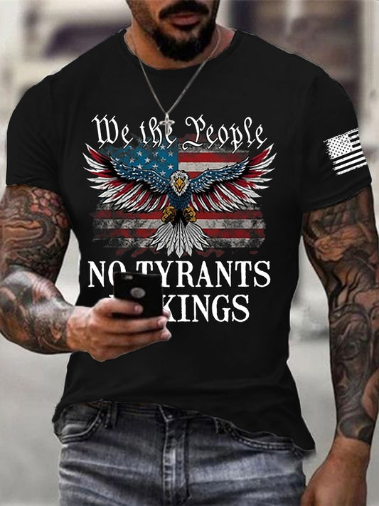 Men's We the People NO TYRANTS KINGS T-shirt