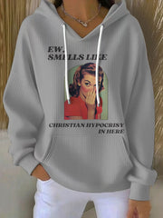 Women's 8647 FDT Funny Printed Hoodie