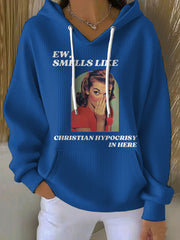 Women's 8647 FDT Funny Printed Hoodie