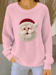 Women's Christmas Pattern Cozy Knitted Sweater