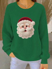 Women's Christmas Pattern Cozy Knitted Sweater