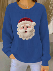 Women's Christmas Pattern Cozy Knitted Sweater