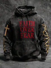 Men's Faith Over Fear Hoodie