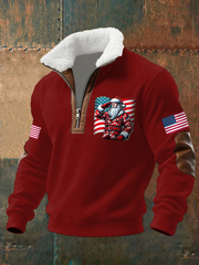 Men's Funny Veteran Christmas Printed Tops