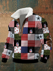 Men's Funny Veteran Christmas Printed Tops