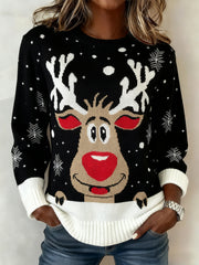 Women's Christmas Casual Knitted Sweater
