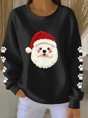 Women's Christmas Print Casual Sweatshirt