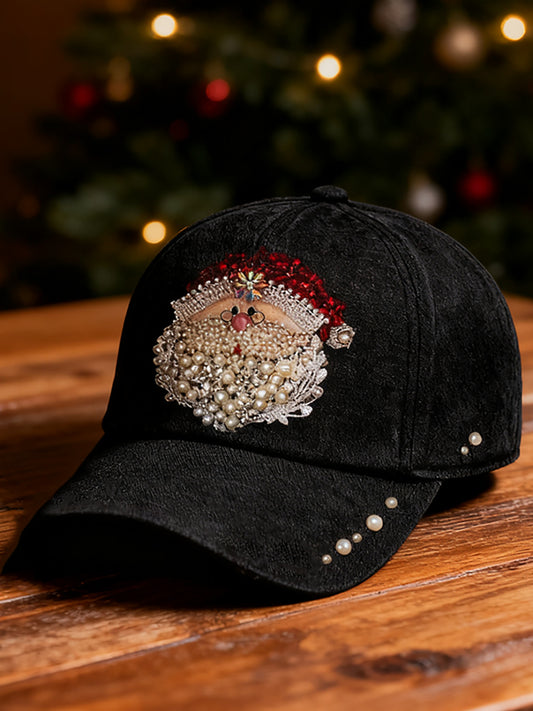 Unisex Christmas Santa Art Design Hat