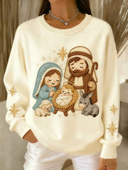 Women's Nativity Regular Sweatshirt