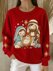 Women's Nativity Regular Sweatshirt