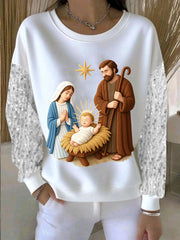 Women's Nativity Regular Sweatshirt