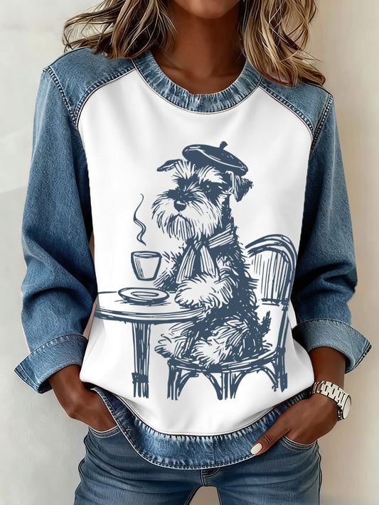 Women's Schnauzer Sweatshirts