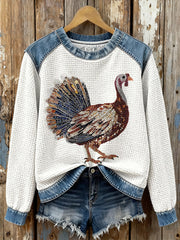 Women's Turkey Waffle Sweatshirts