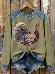 Women's Turkey Waffle Sweatshirts