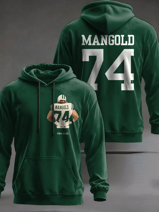 Men's Men's Rip Nick Mangold Printed Hoodie